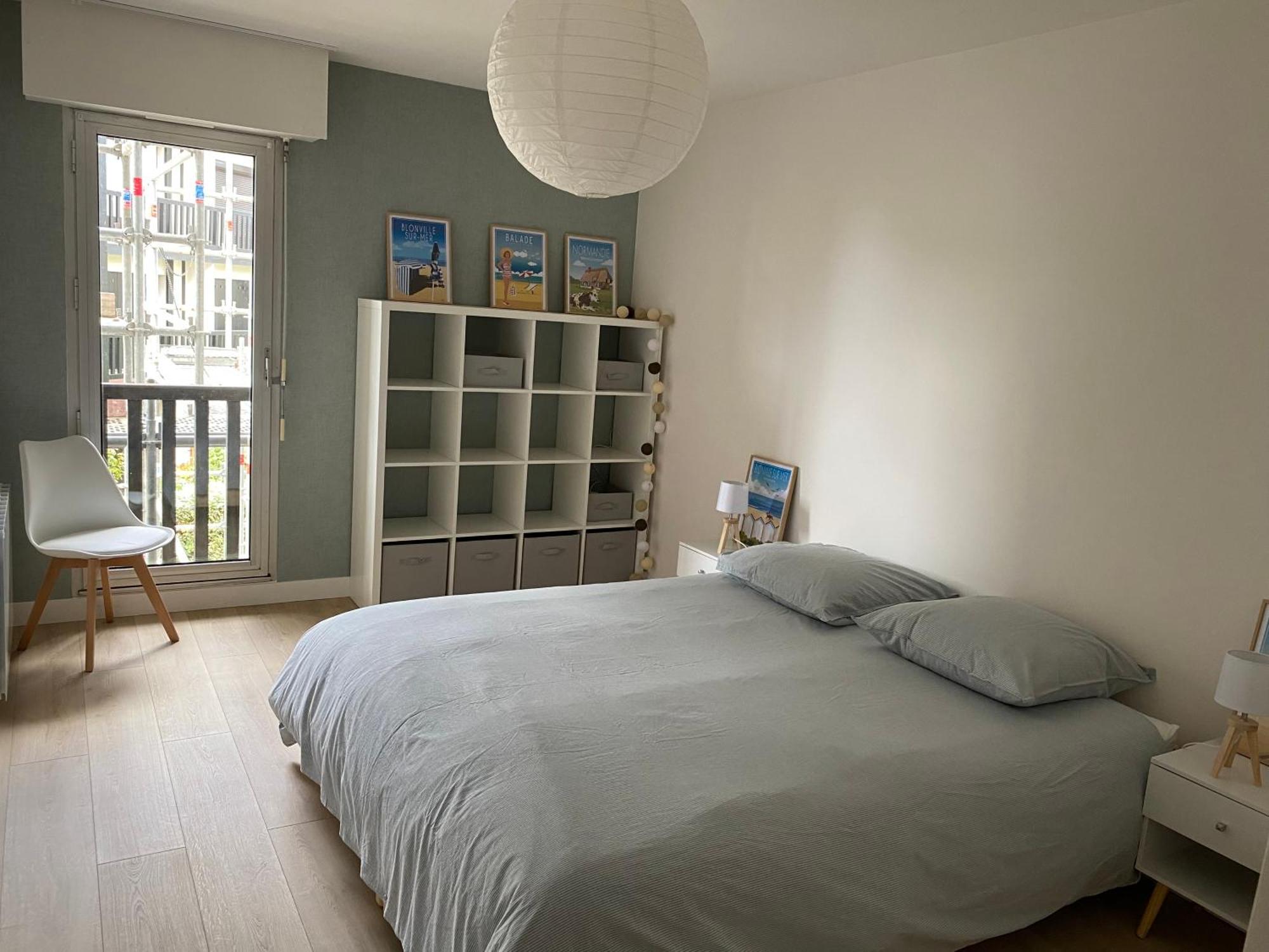 Appartement 65M2 Avec Balcon Vues Partielles Mer A 150M De La Plage Et Centre, Wifi Et Parking Prive Blonville-sur-Mer Exteriér fotografie