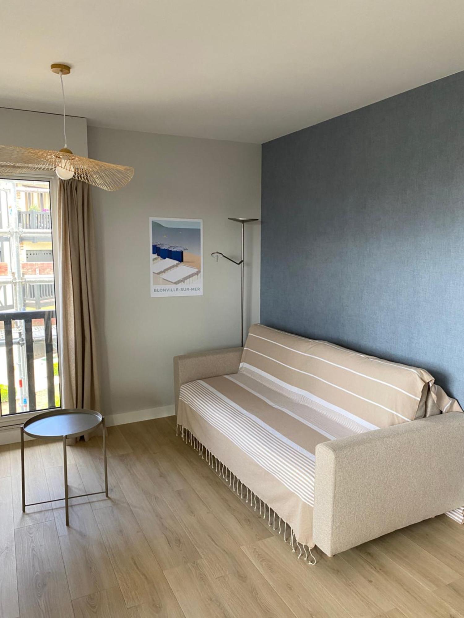 Appartement 65M2 Avec Balcon Vues Partielles Mer A 150M De La Plage Et Centre, Wifi Et Parking Prive Blonville-sur-Mer Exteriér fotografie