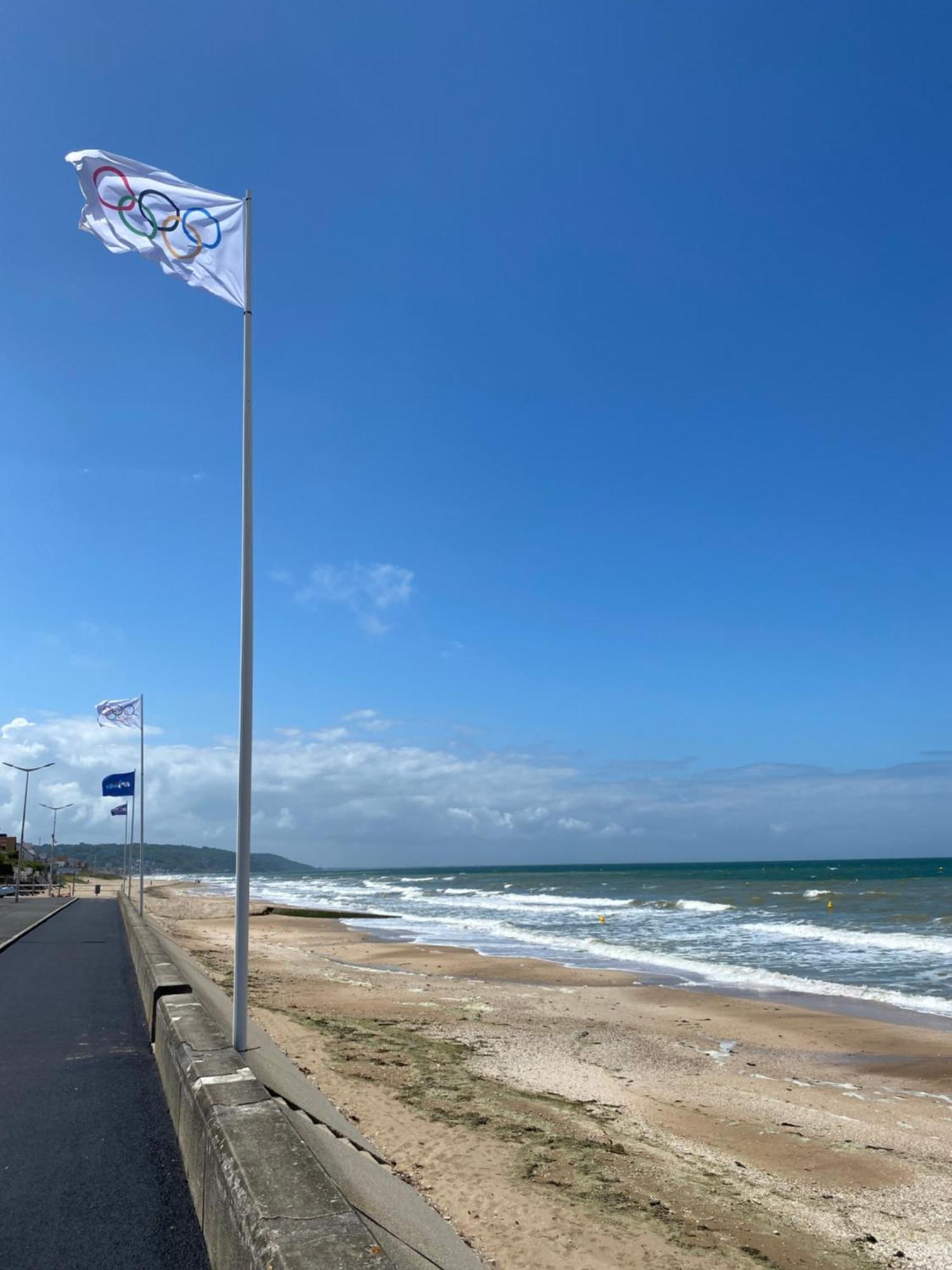 Appartement 65M2 Avec Balcon Vues Partielles Mer A 150M De La Plage Et Centre, Wifi Et Parking Prive Blonville-sur-Mer Exteriér fotografie